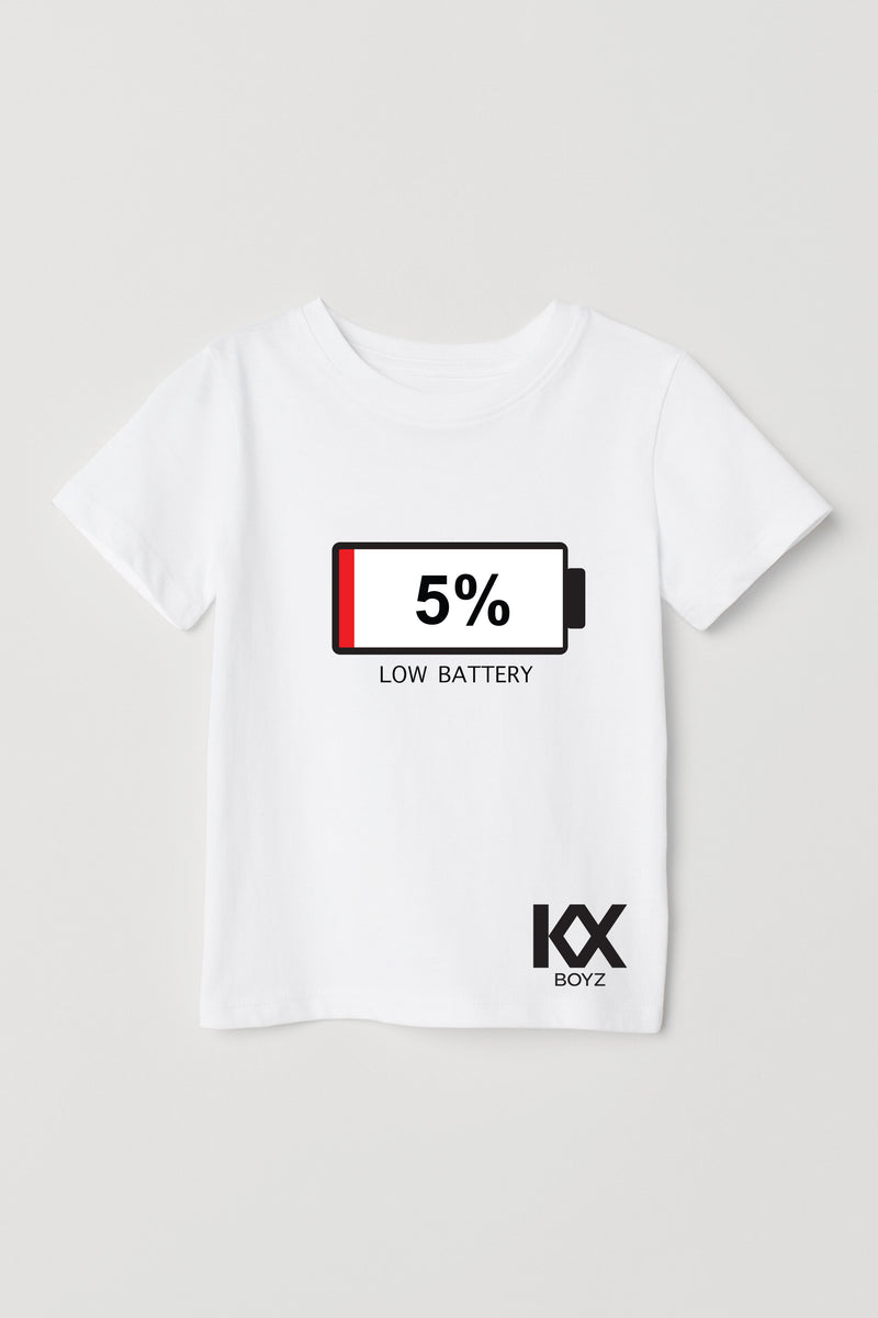 5% Battery T-Shirt