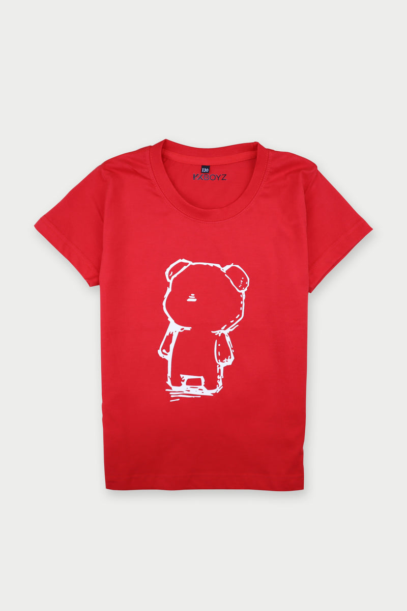 Bear Bear Tee - Red