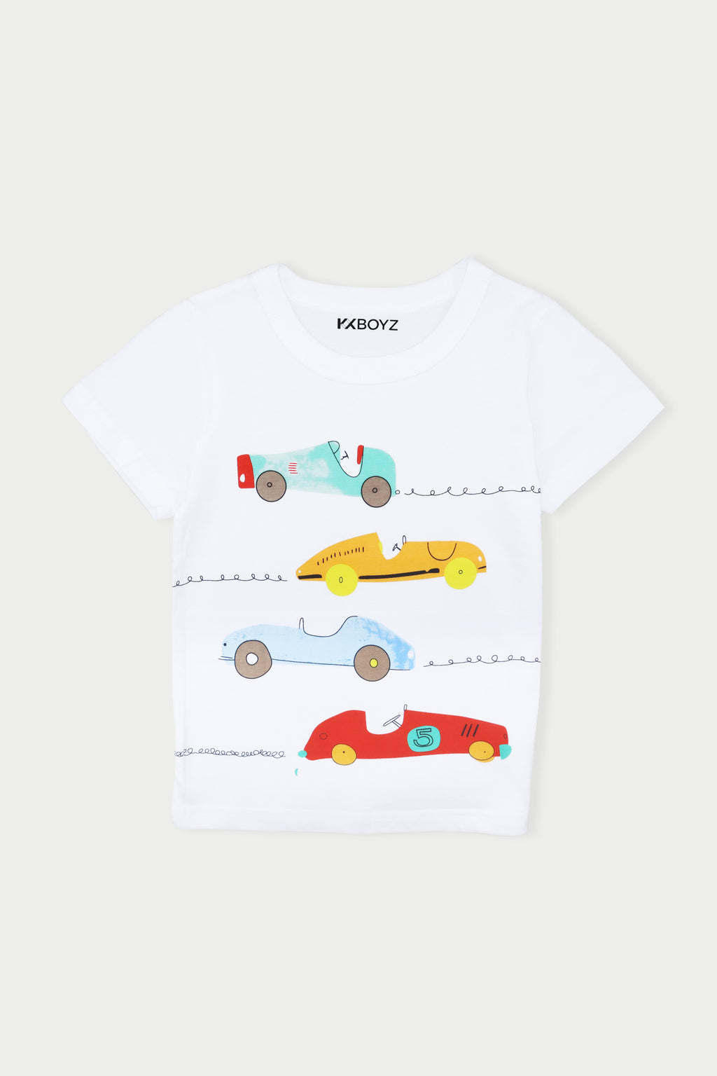 Car T-Shirt - White