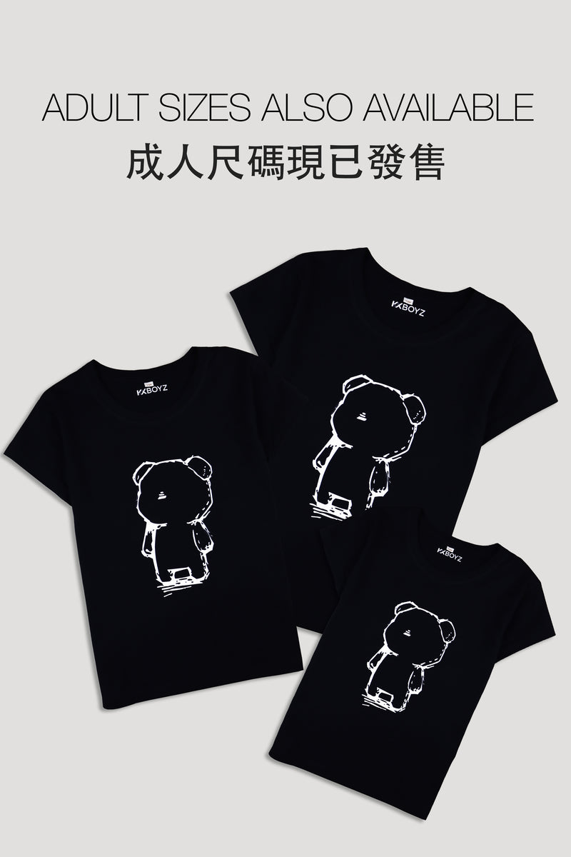 Bear Bear Tee - Black