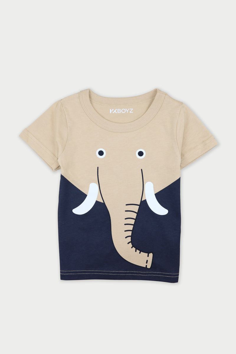 Elephant T-Shirt - Blue