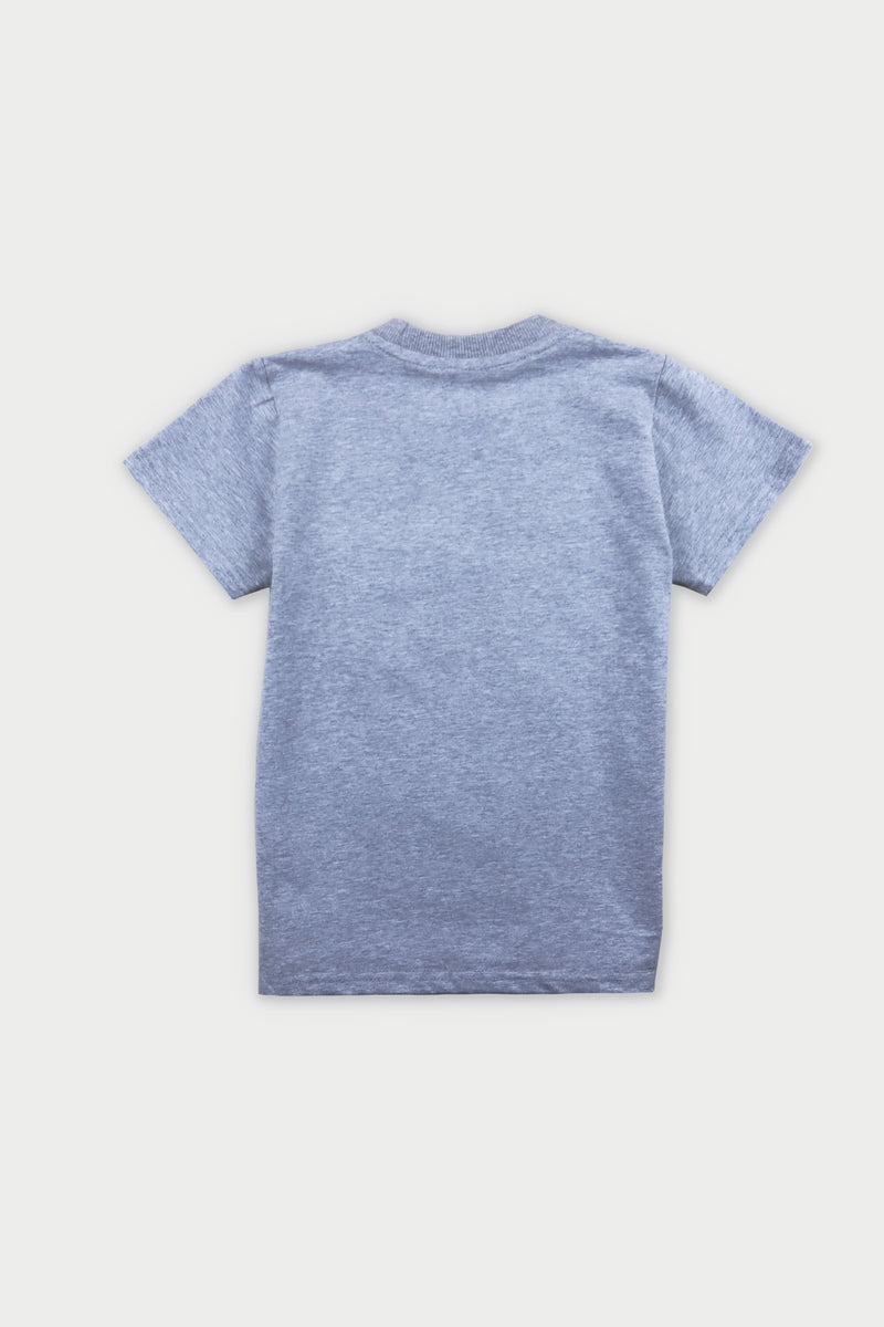 Frog pocket T-Shirt set - Grey