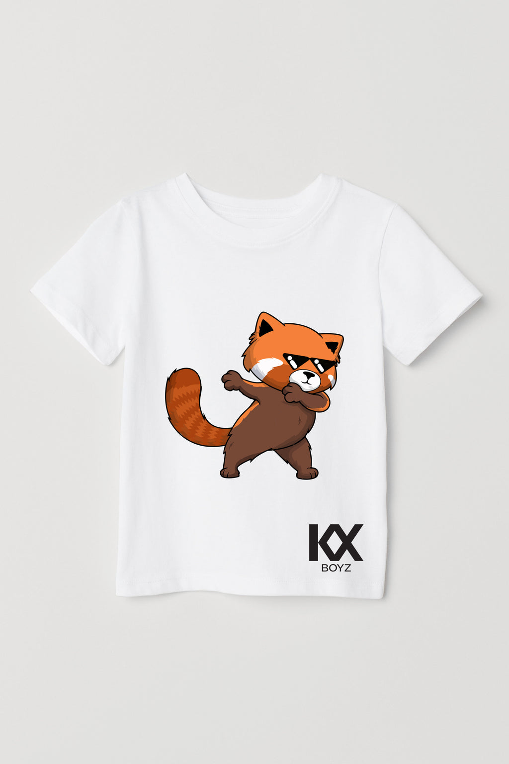 Cool Red Panda Tee - White