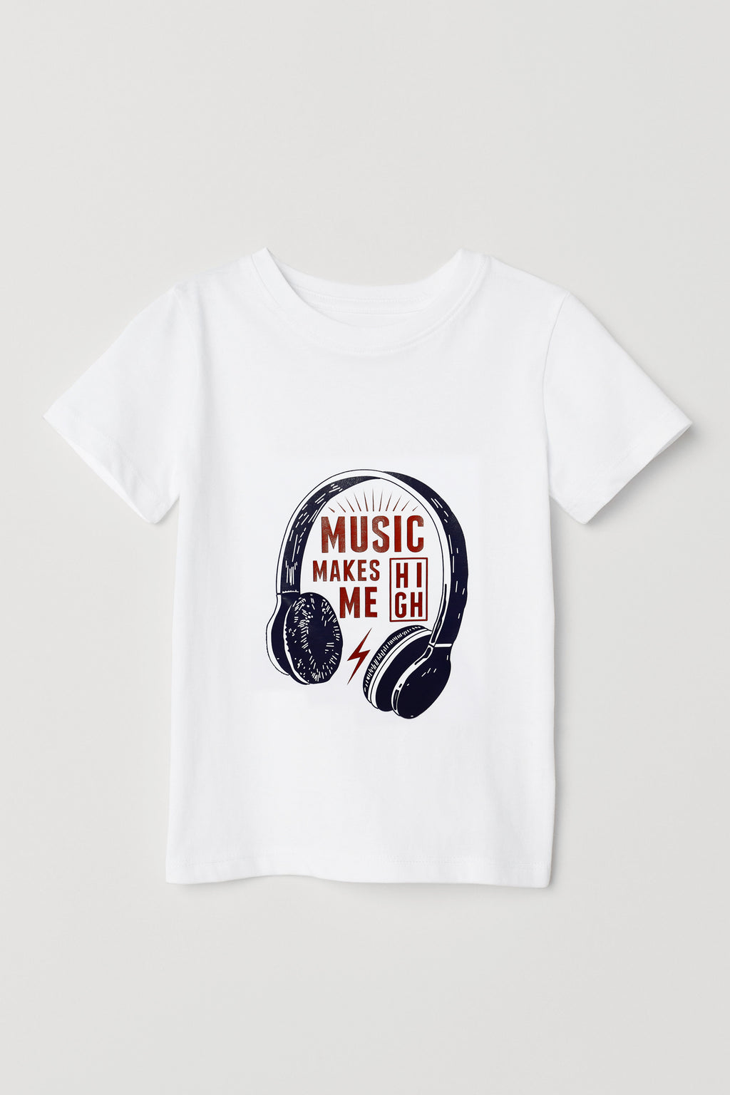 Headphones T-Shirt - White